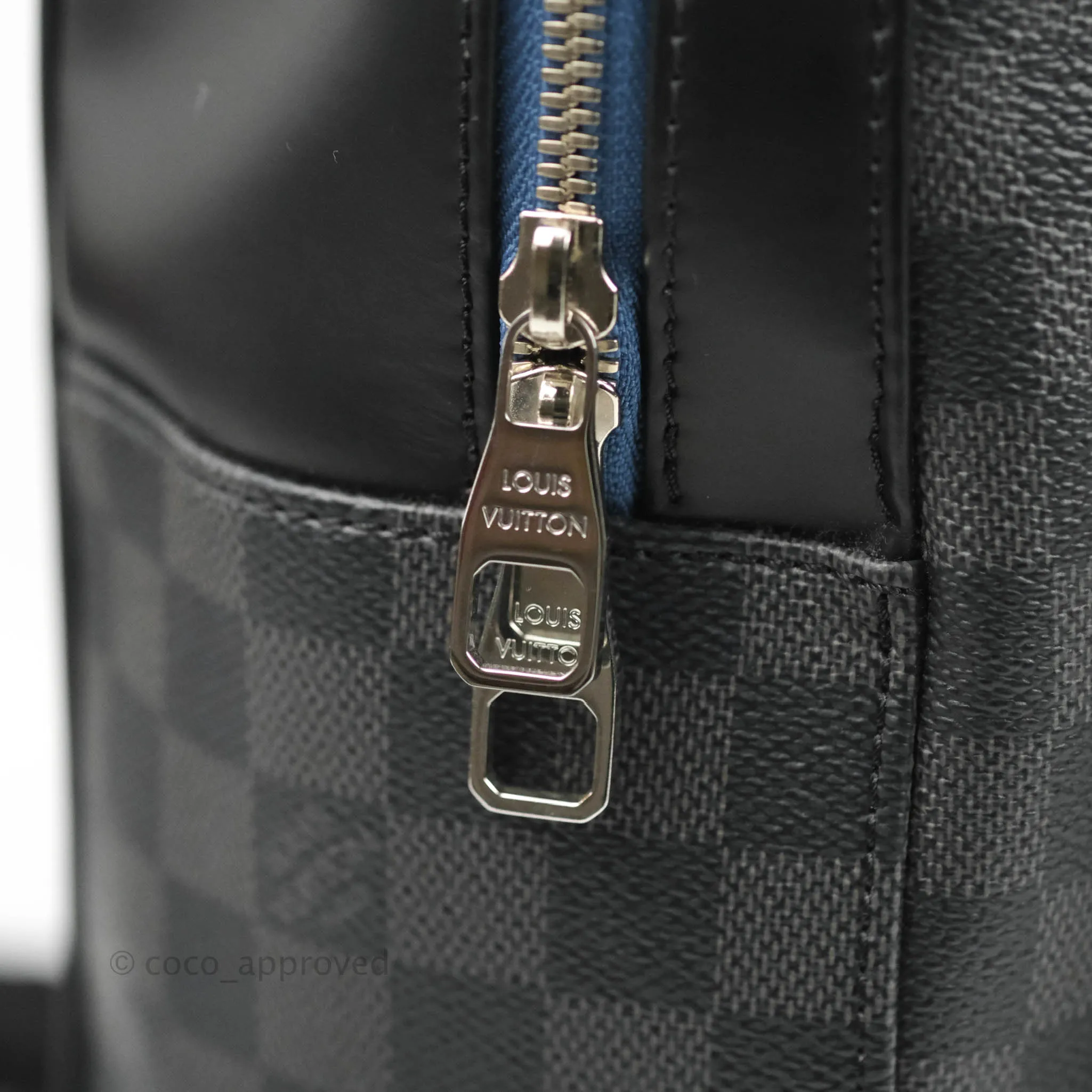 Louis Vuitton Josh Backpack Damier Graphite Canvas