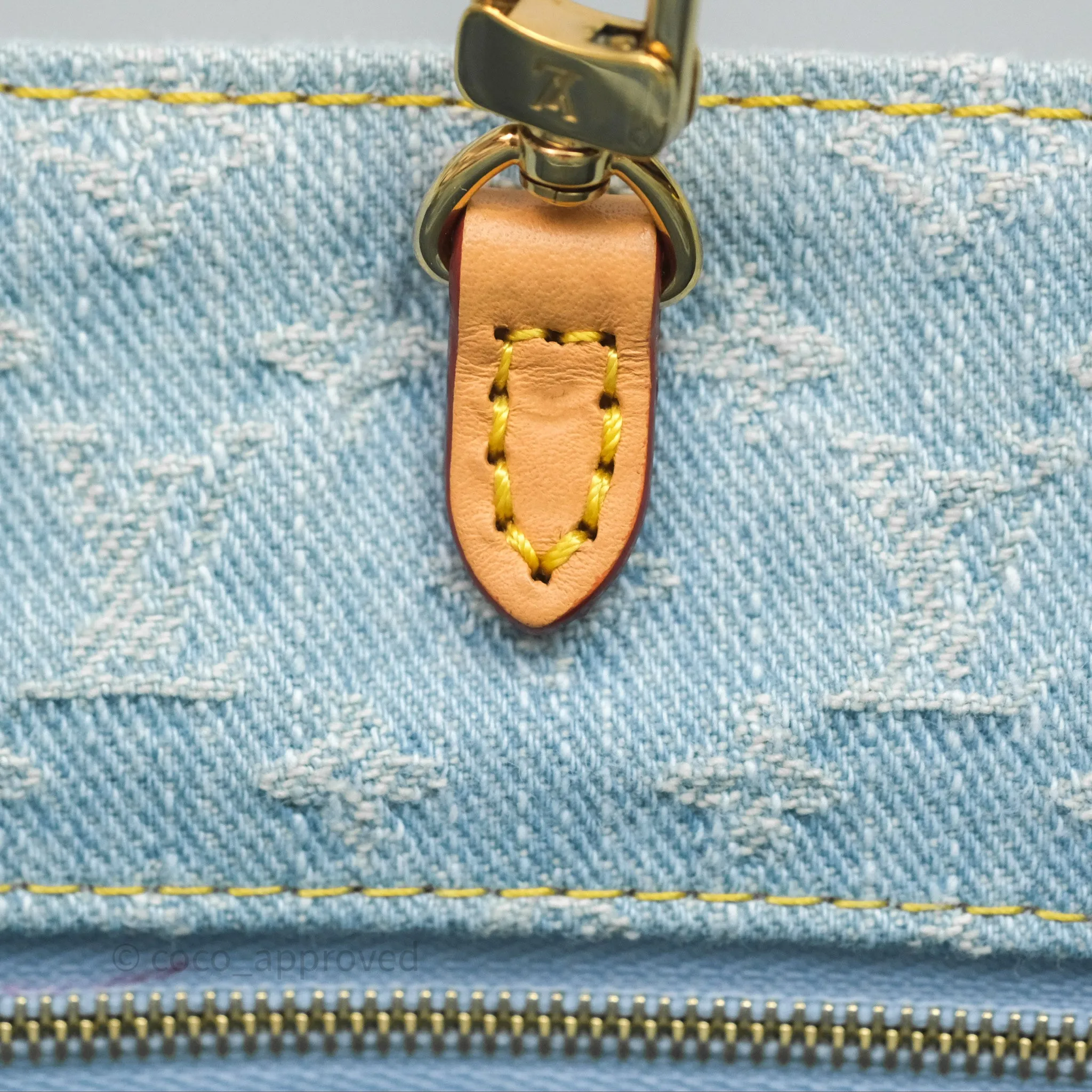 Louis Vuitton Let Go PM Denim