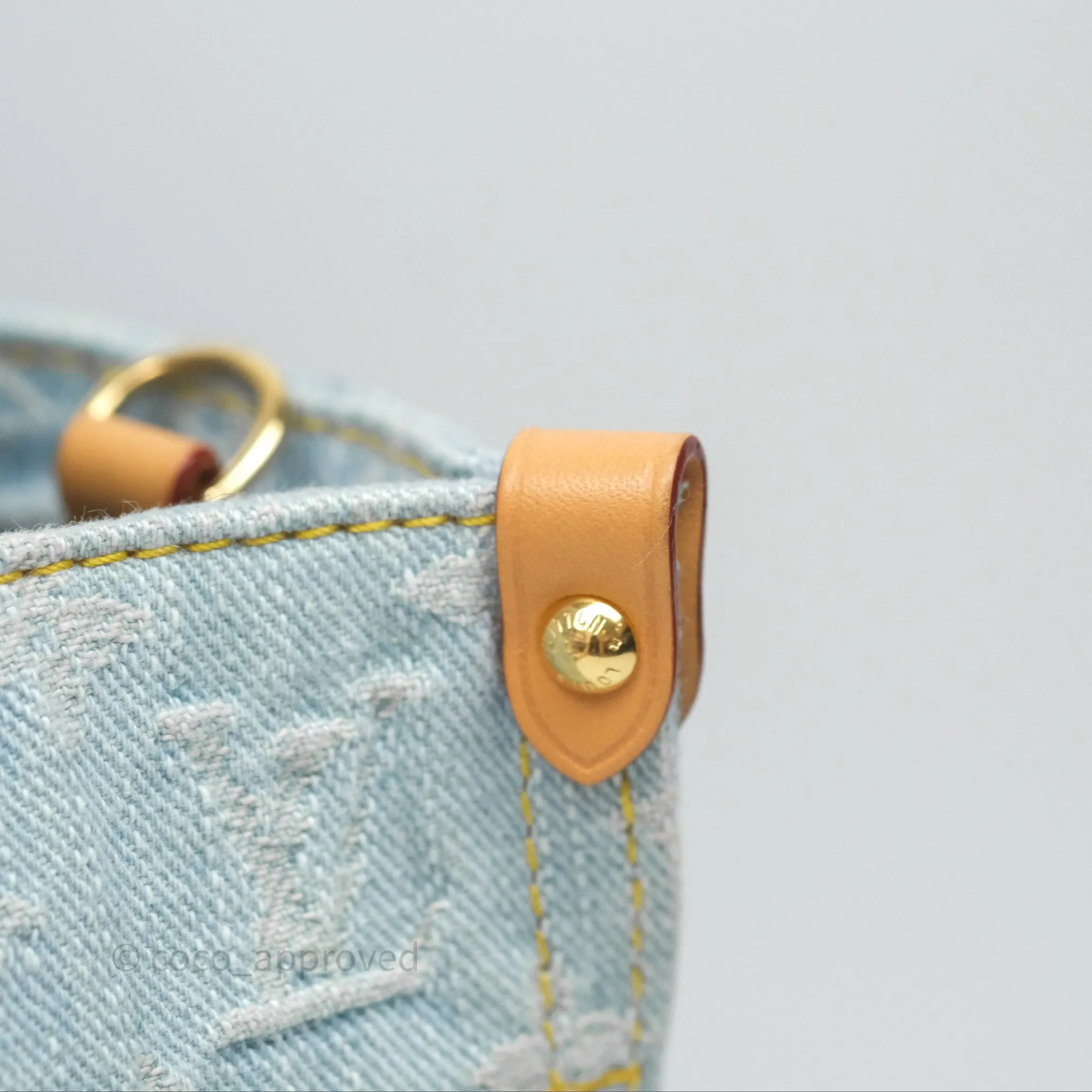 Louis Vuitton Let Go PM Denim