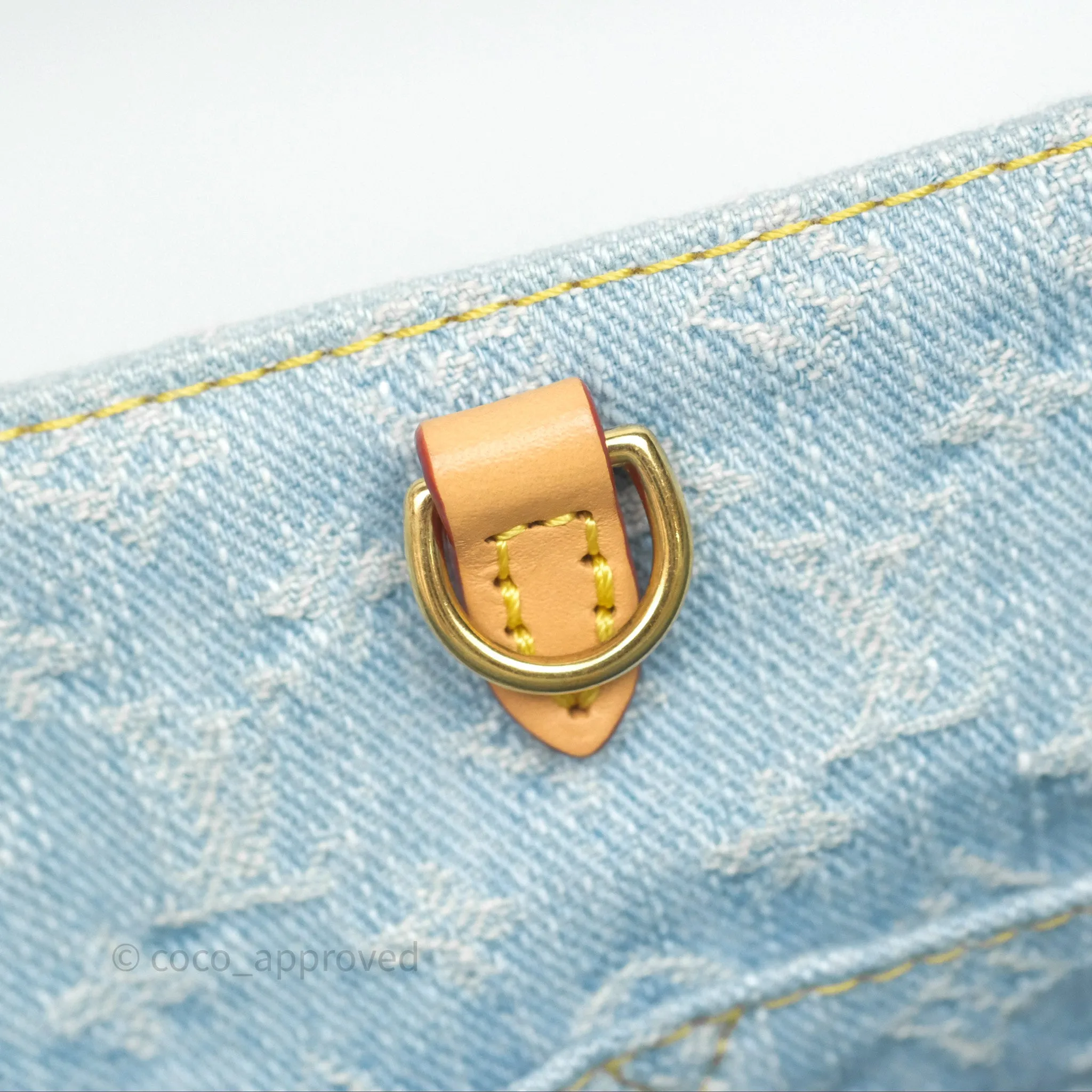 Louis Vuitton Let Go PM Denim