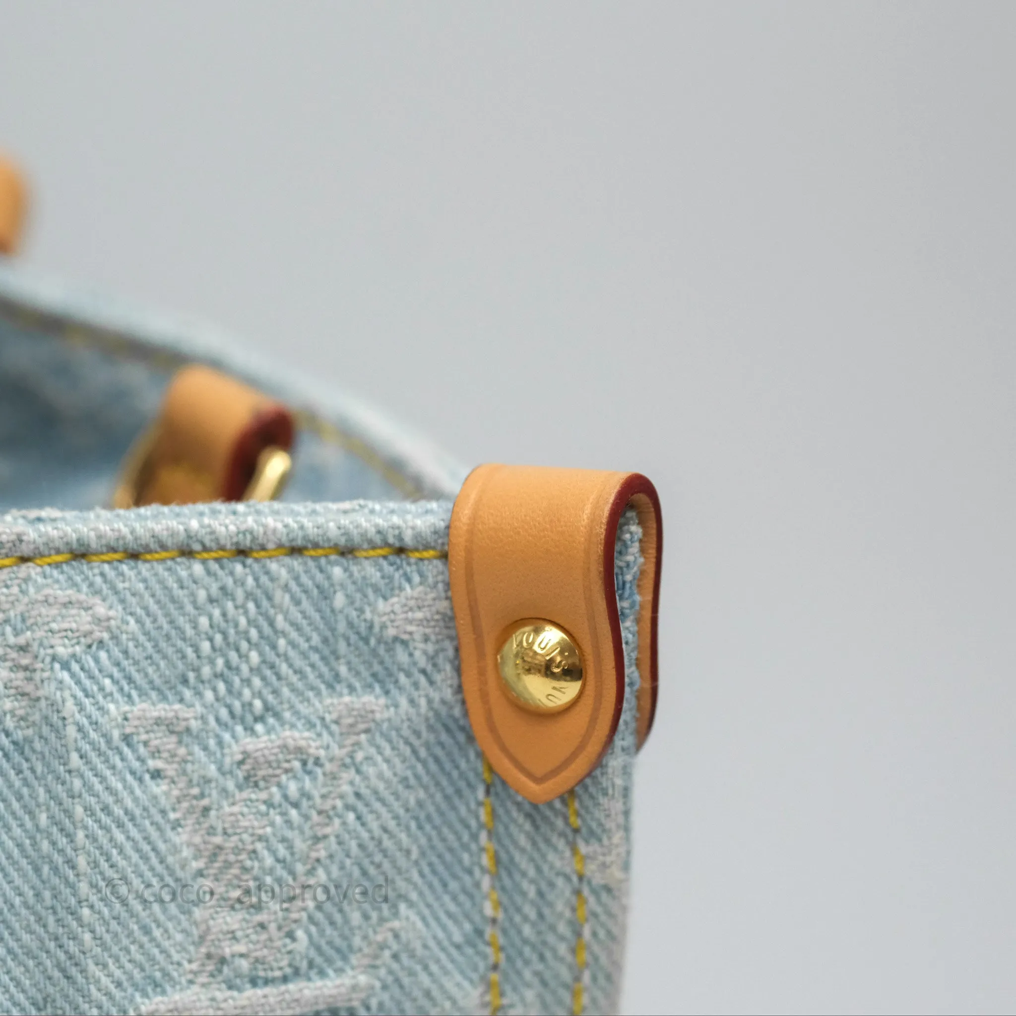 Louis Vuitton Let Go PM Denim
