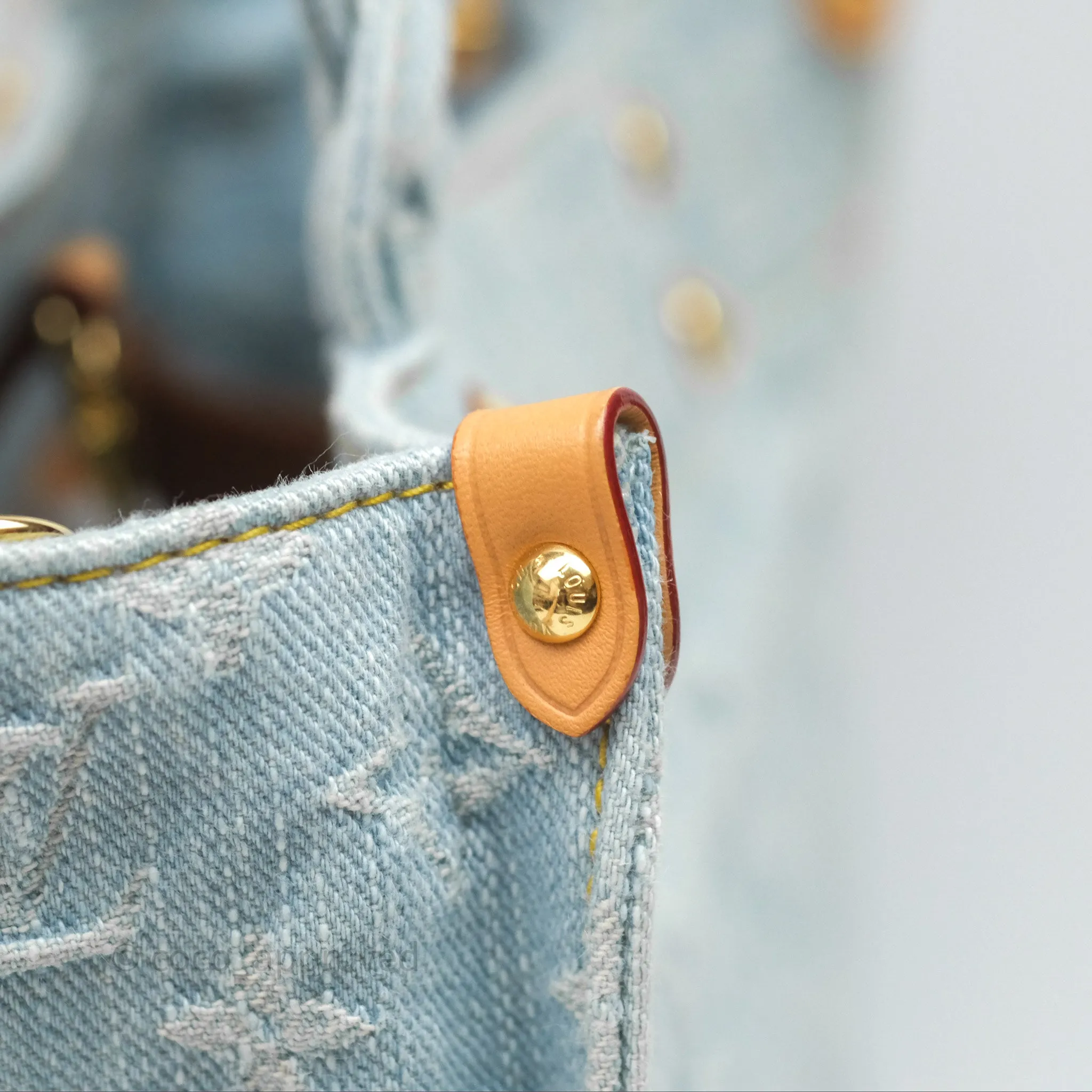 Louis Vuitton Let Go PM Denim
