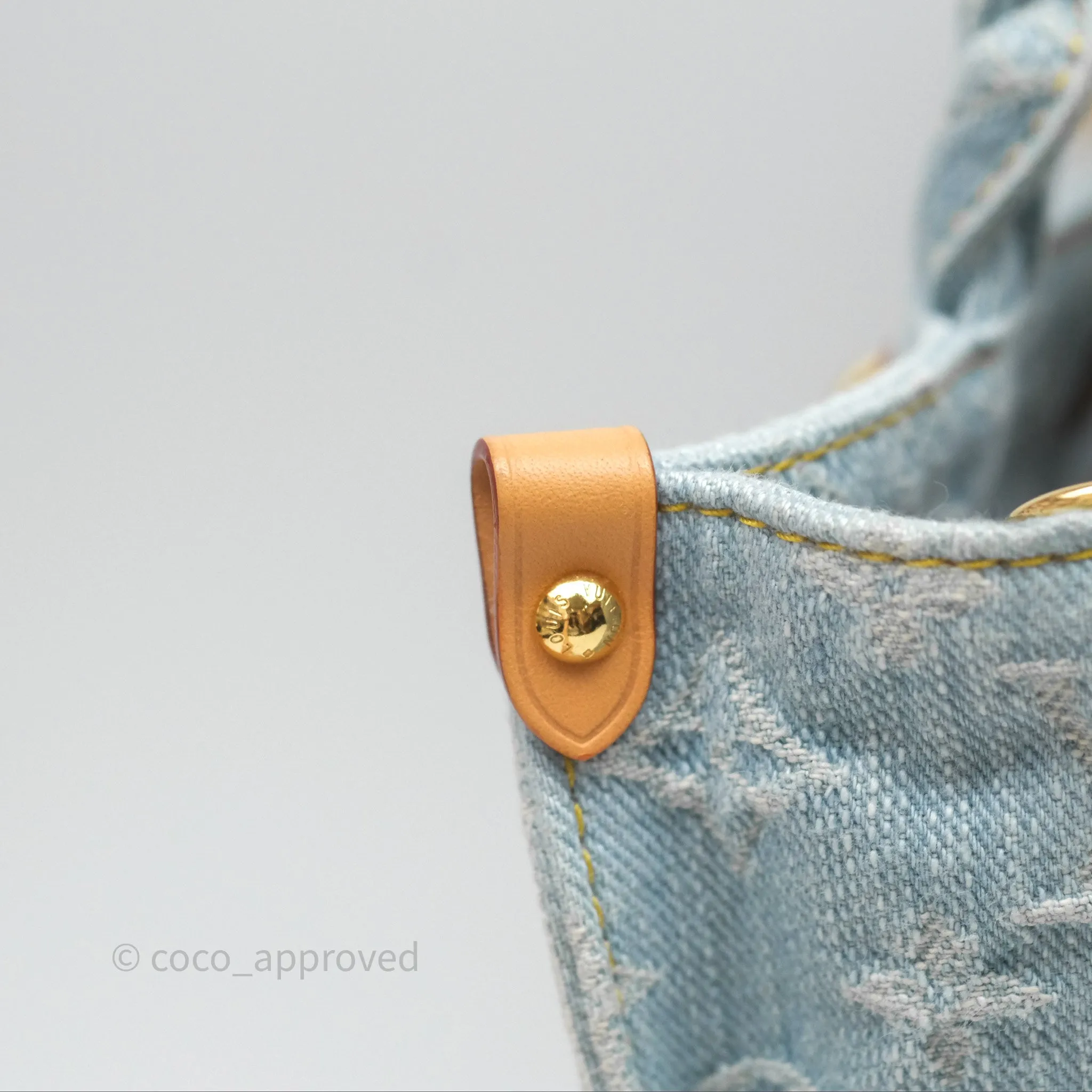 Louis Vuitton Let Go PM Denim