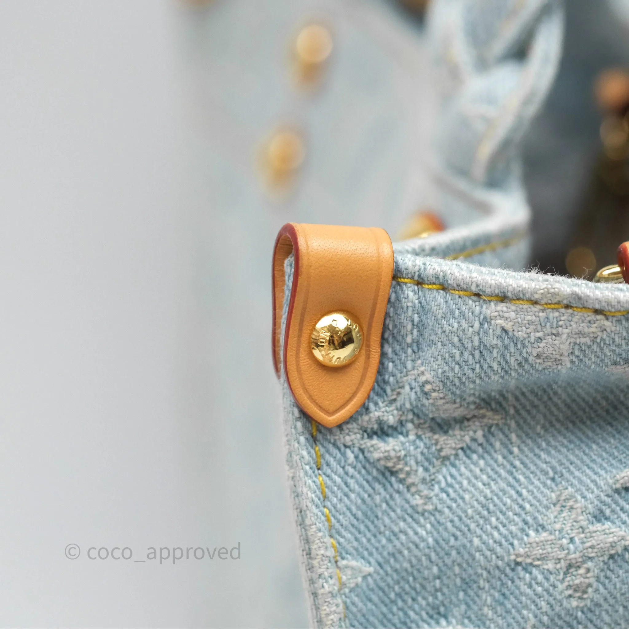 Louis Vuitton Let Go PM Denim
