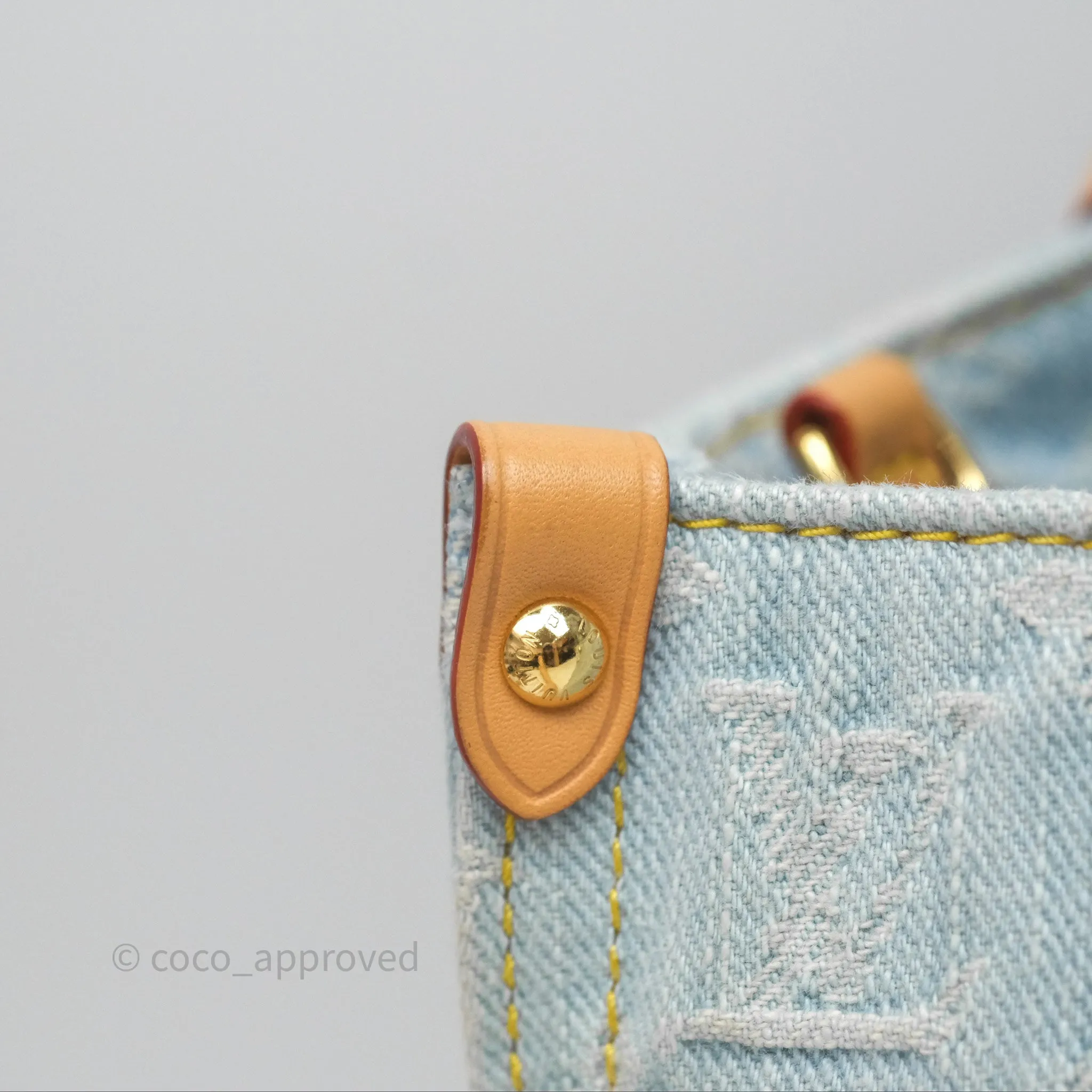 Louis Vuitton Let Go PM Denim