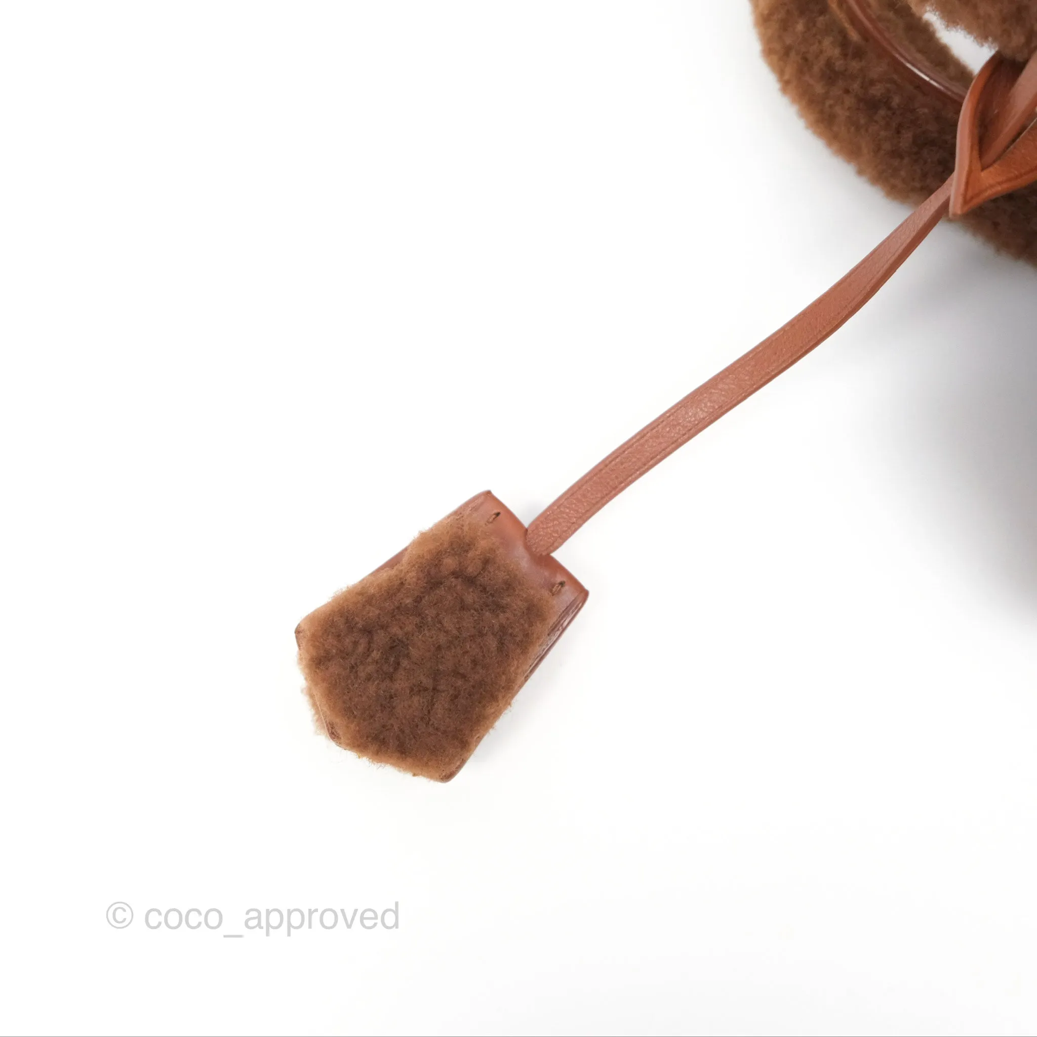 Louis Vuitton Lockit Shearling Pulsion Brown