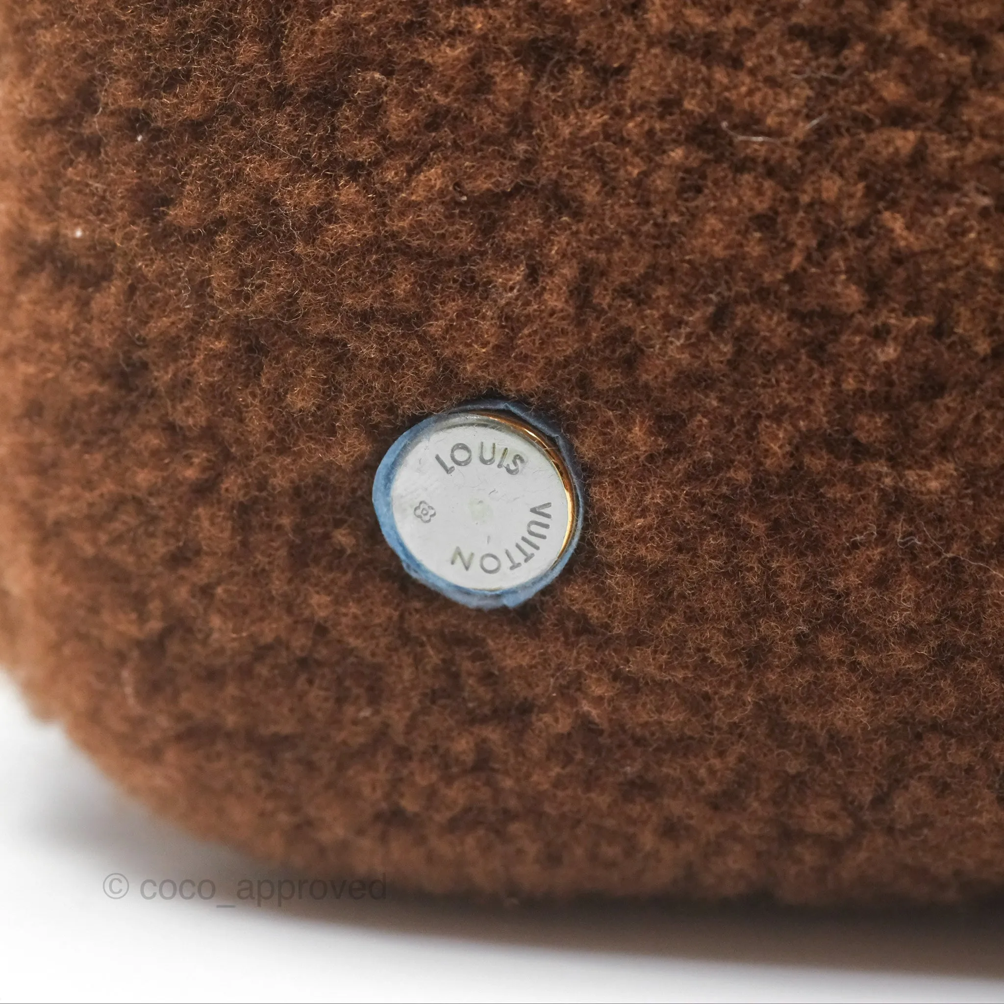 Louis Vuitton Lockit Shearling Pulsion Brown