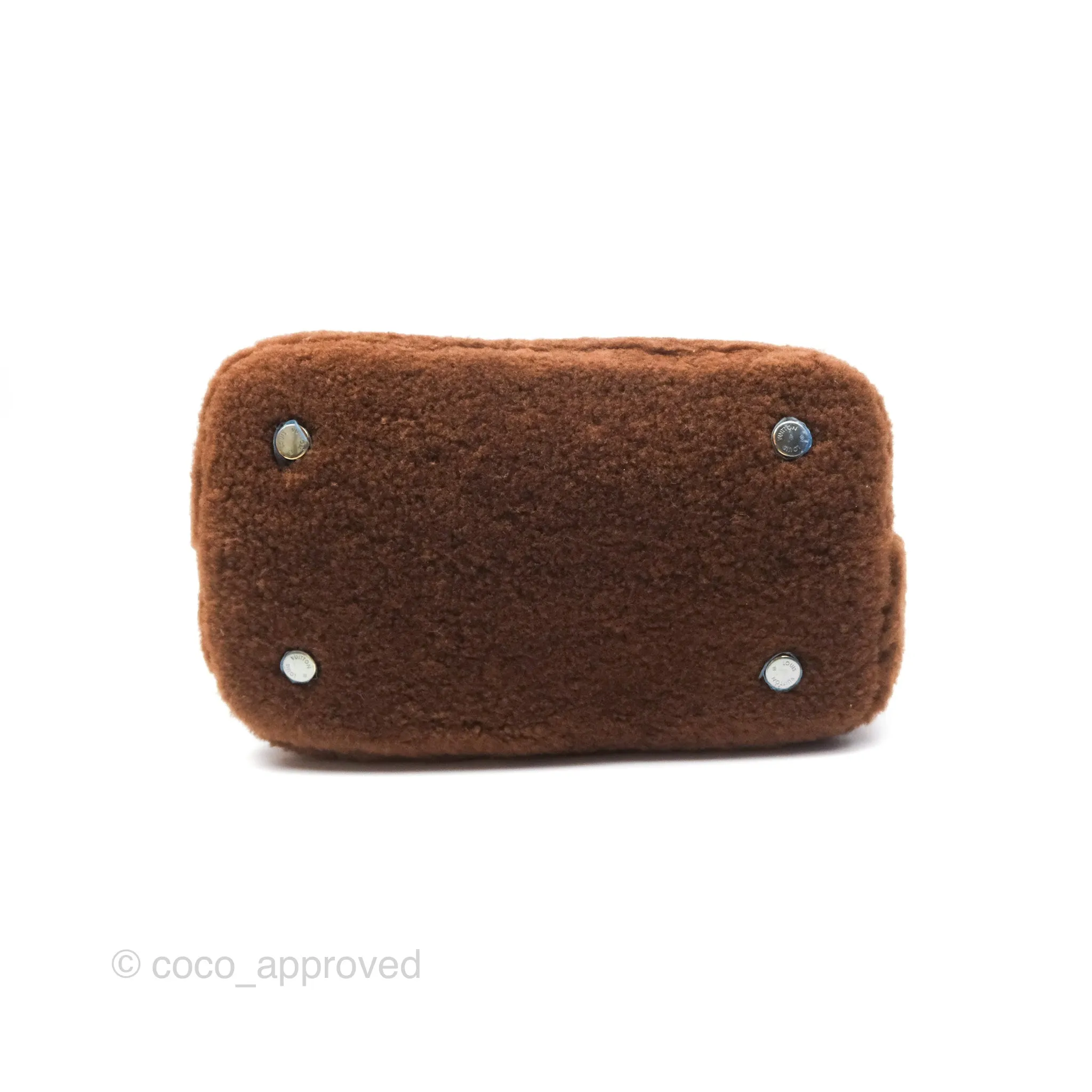 Louis Vuitton Lockit Shearling Pulsion Brown