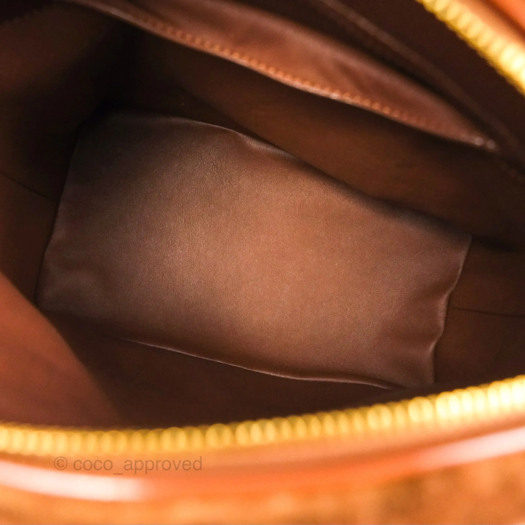 Louis Vuitton Lockit Shearling Pulsion Brown
