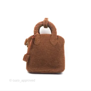 Louis Vuitton Lockit Shearling Pulsion Brown