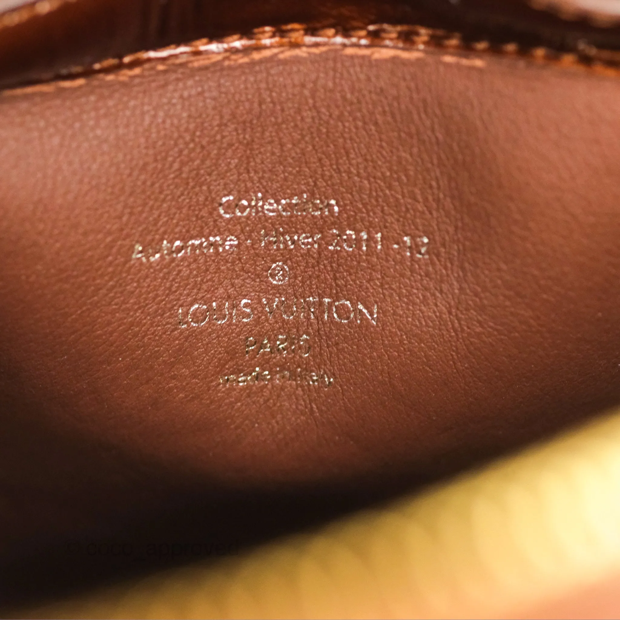 Louis Vuitton Lockit Shearling Pulsion Brown