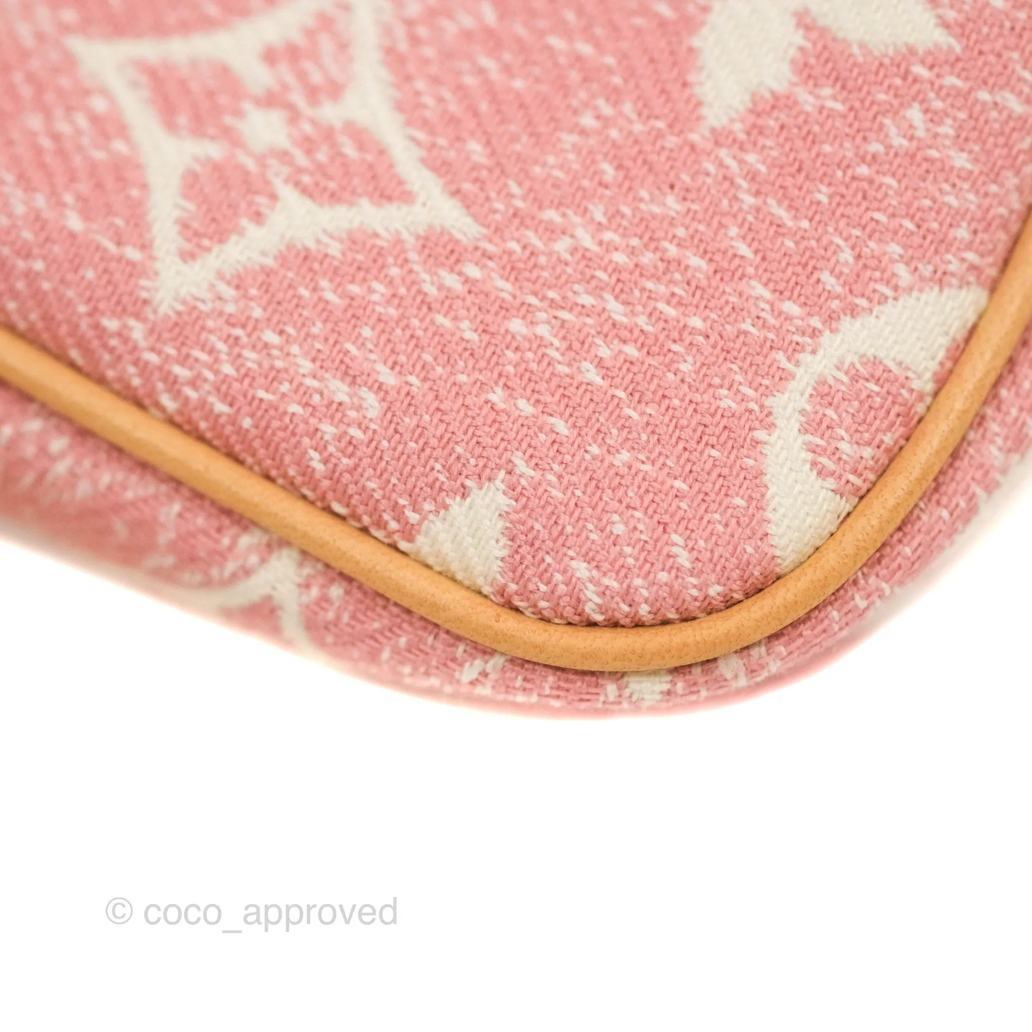 Louis Vuitton Micro Pochette Accessories Rose Denim