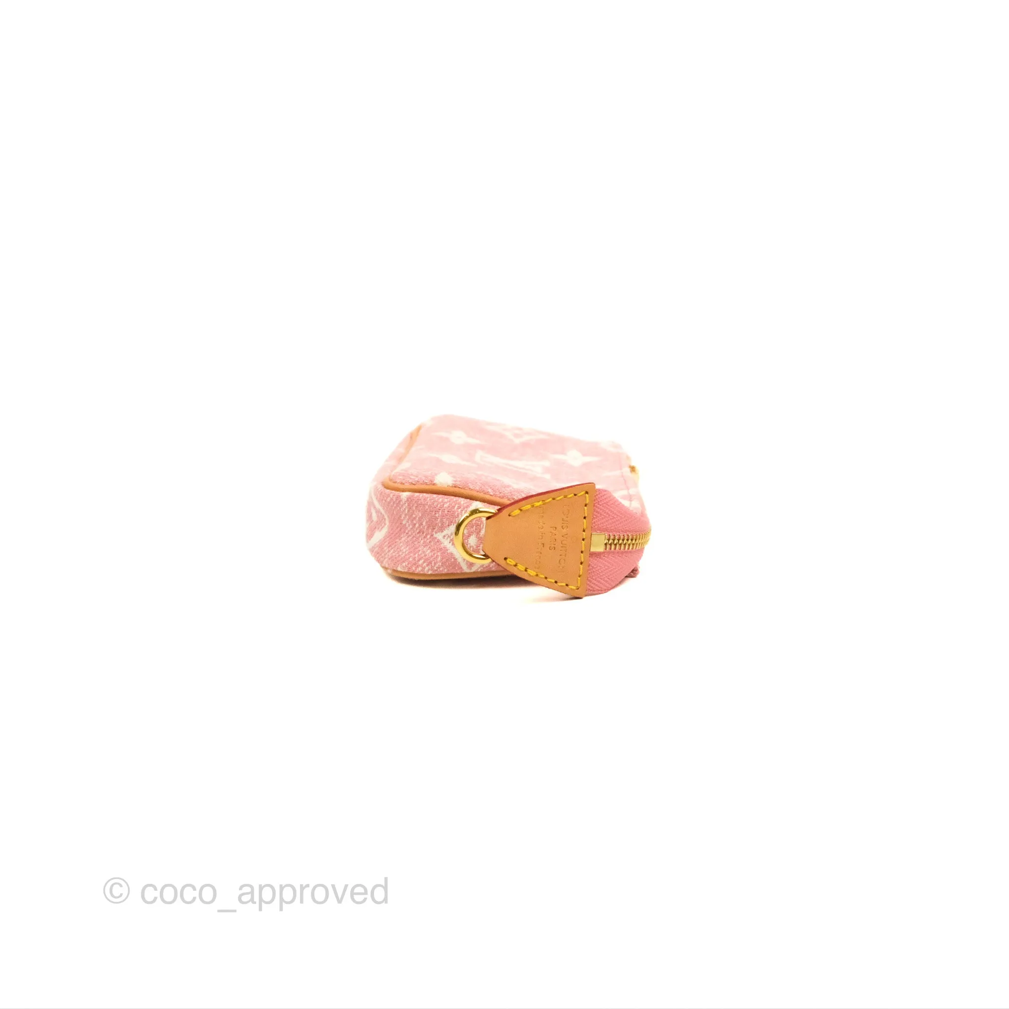 Louis Vuitton Micro Pochette Accessories Rose Denim