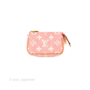 Louis Vuitton Micro Pochette Accessories Rose Denim