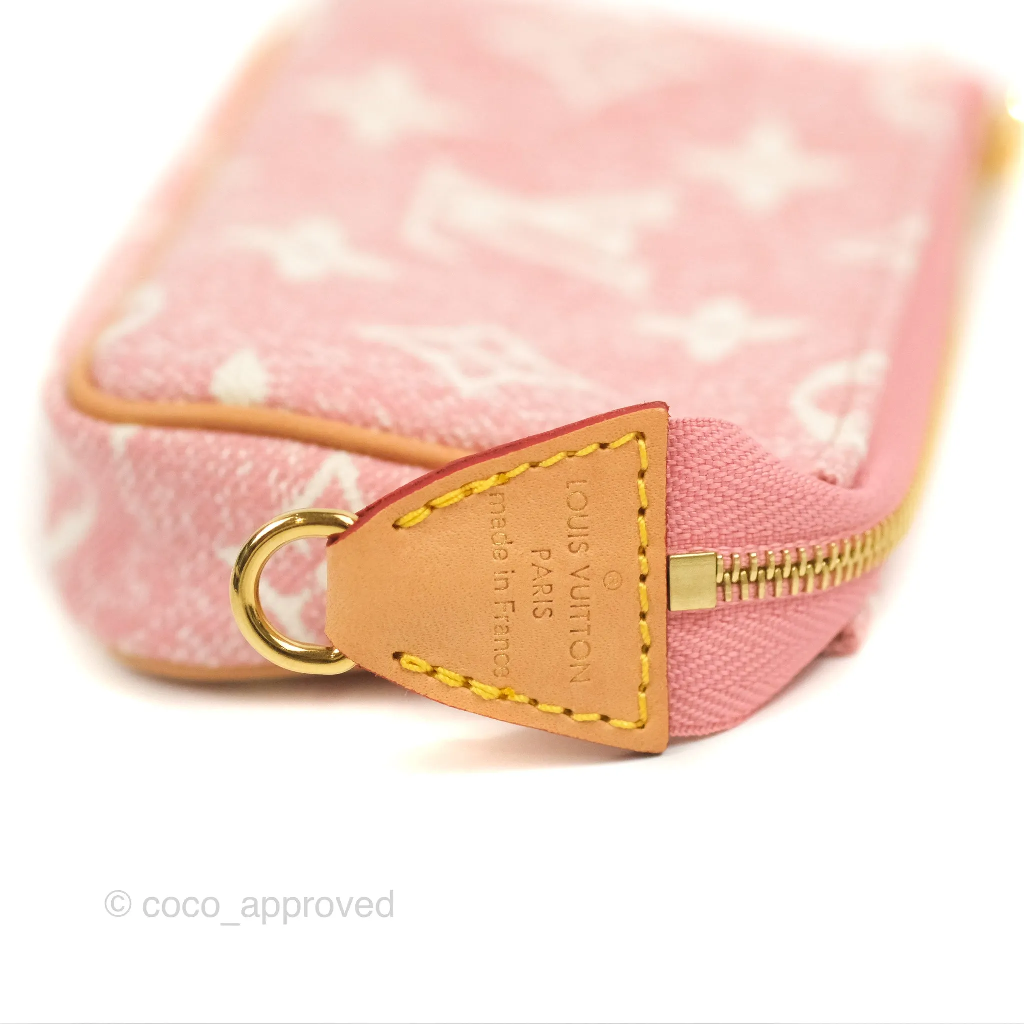 Louis Vuitton Micro Pochette Accessories Rose Denim