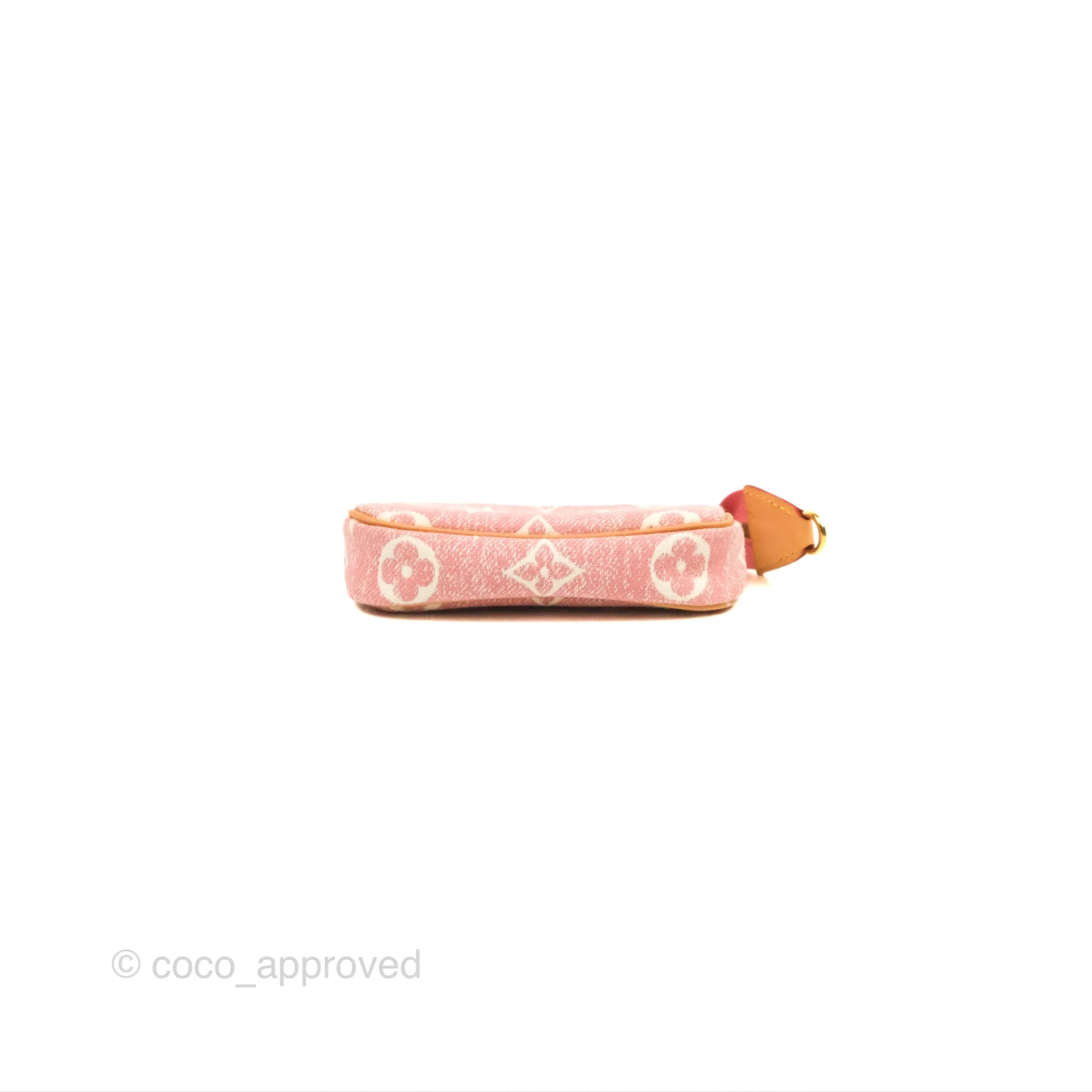 Louis Vuitton Micro Pochette Accessories Rose Denim