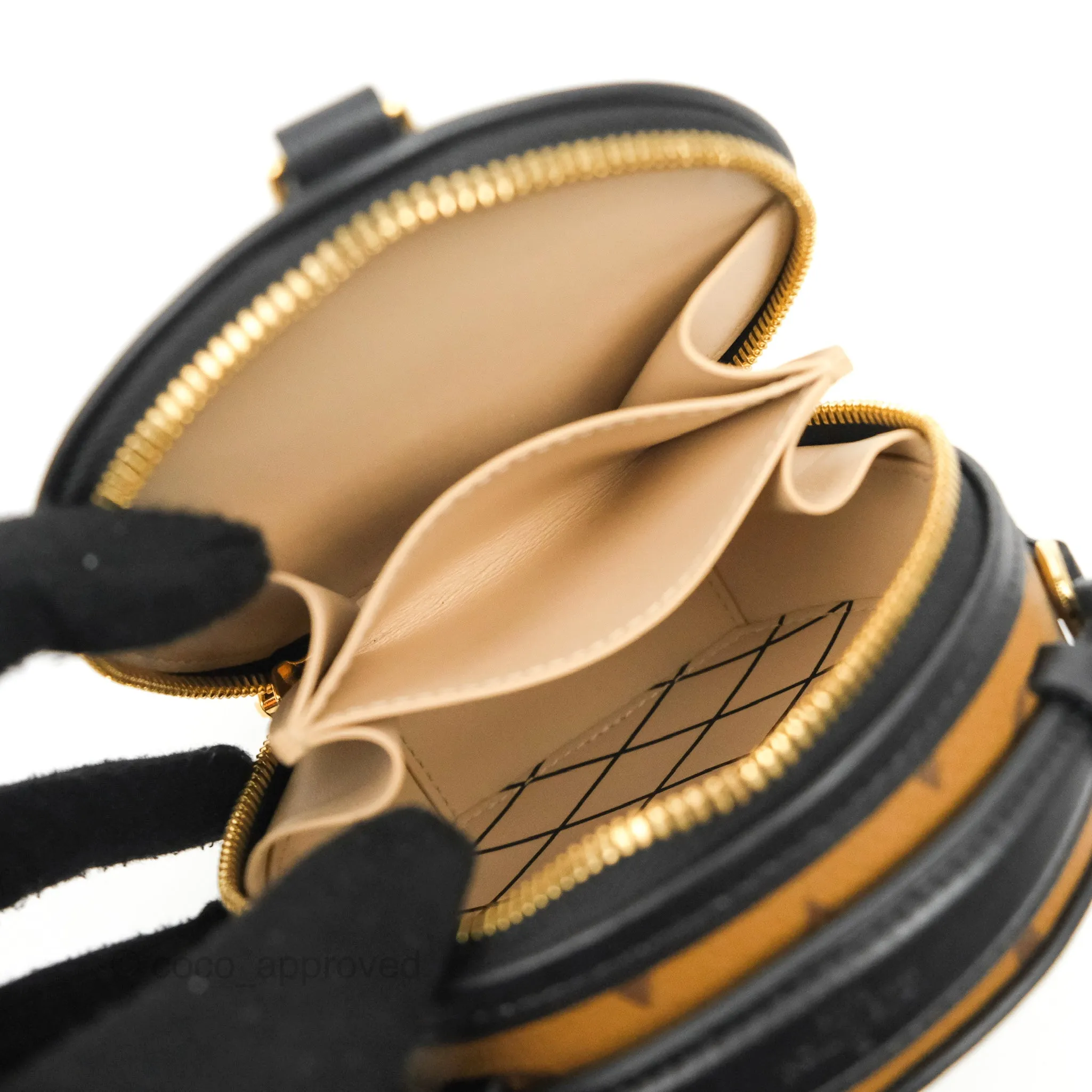 Louis Vuitton Mini Bote Chapeau Monogram Reverse Canvas