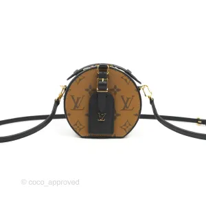 Louis Vuitton Mini Bote Chapeau Monogram Reverse Canvas