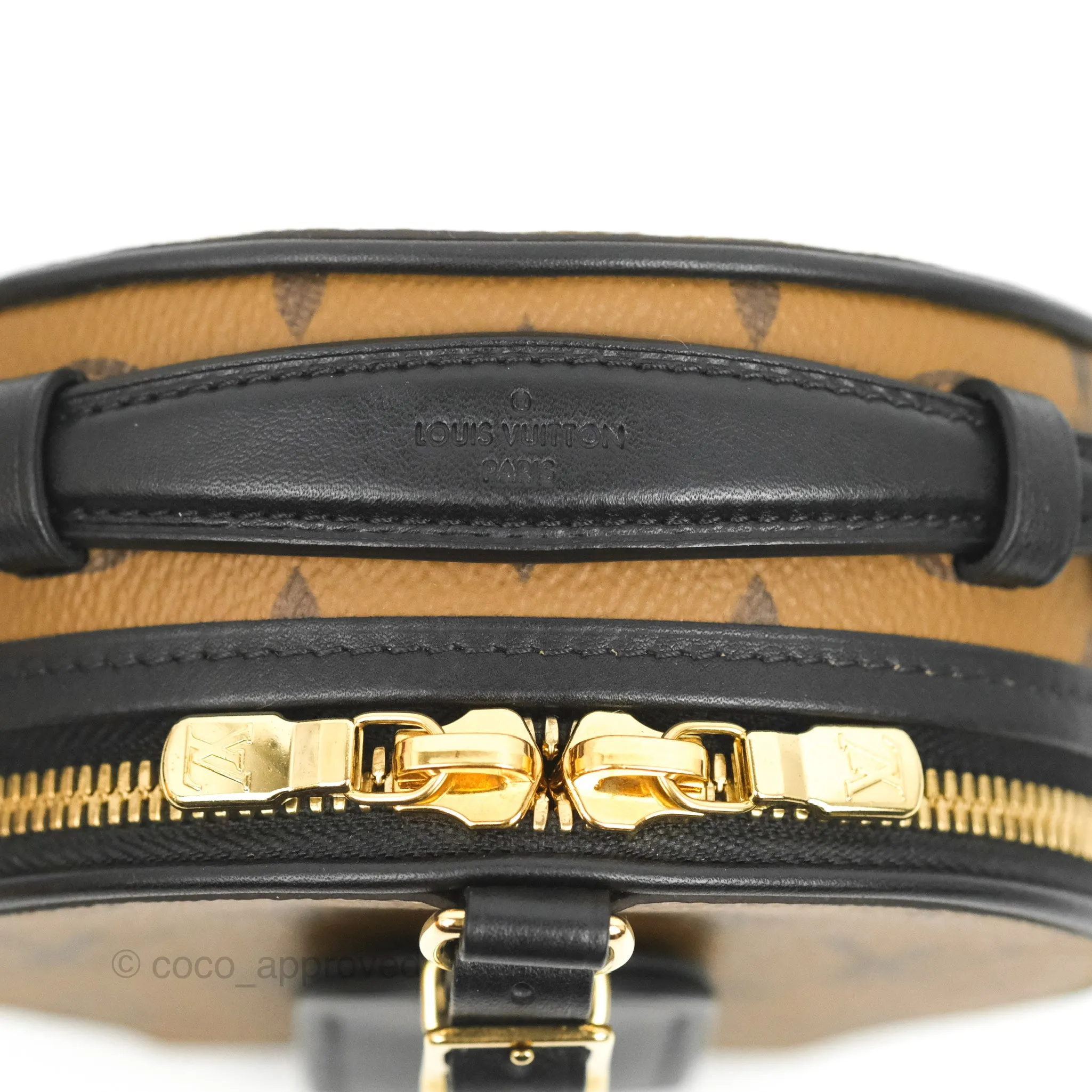Louis Vuitton Mini Bote Chapeau Monogram Reverse Canvas