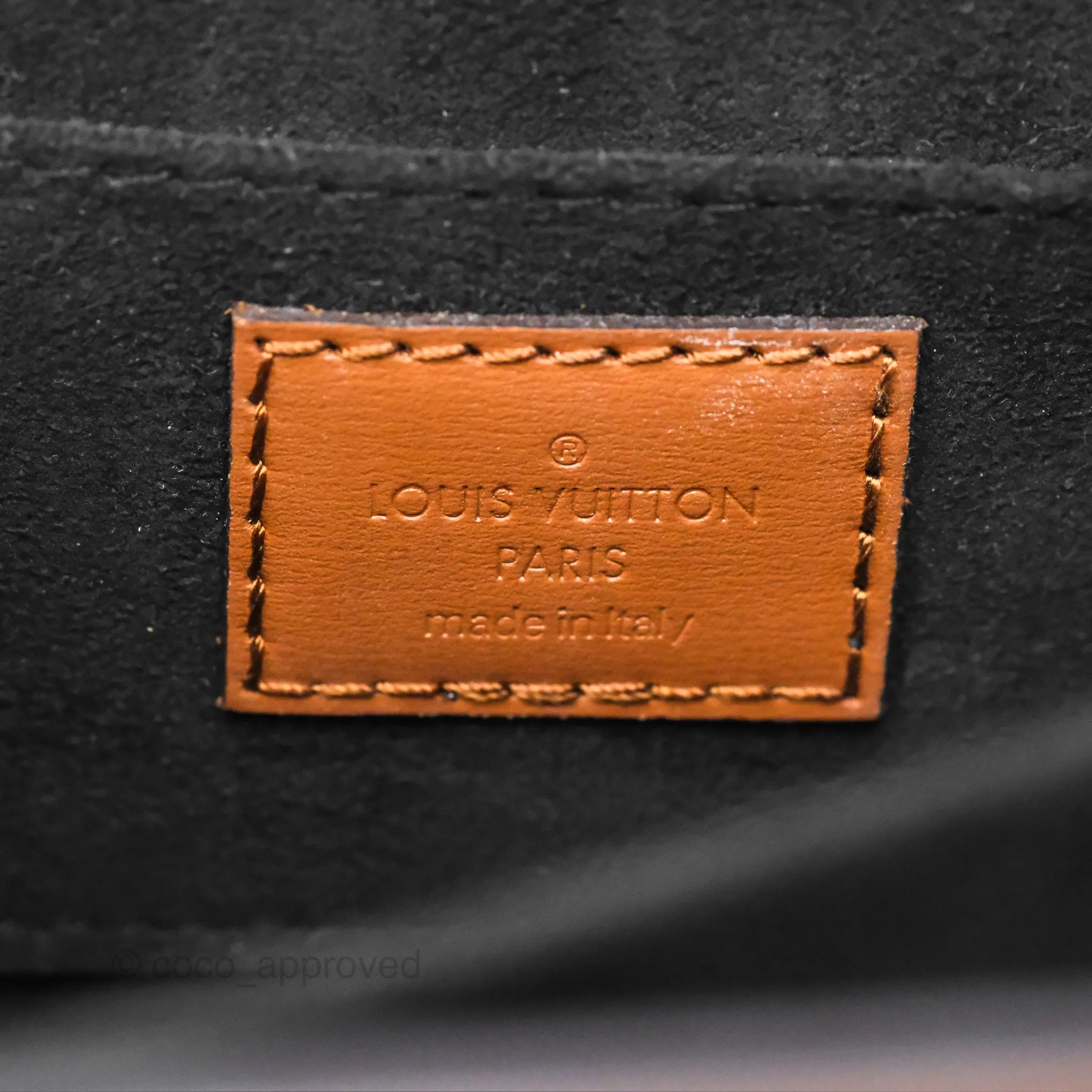 Louis Vuitton Mini Dauphine Monogram Tan Calfskin