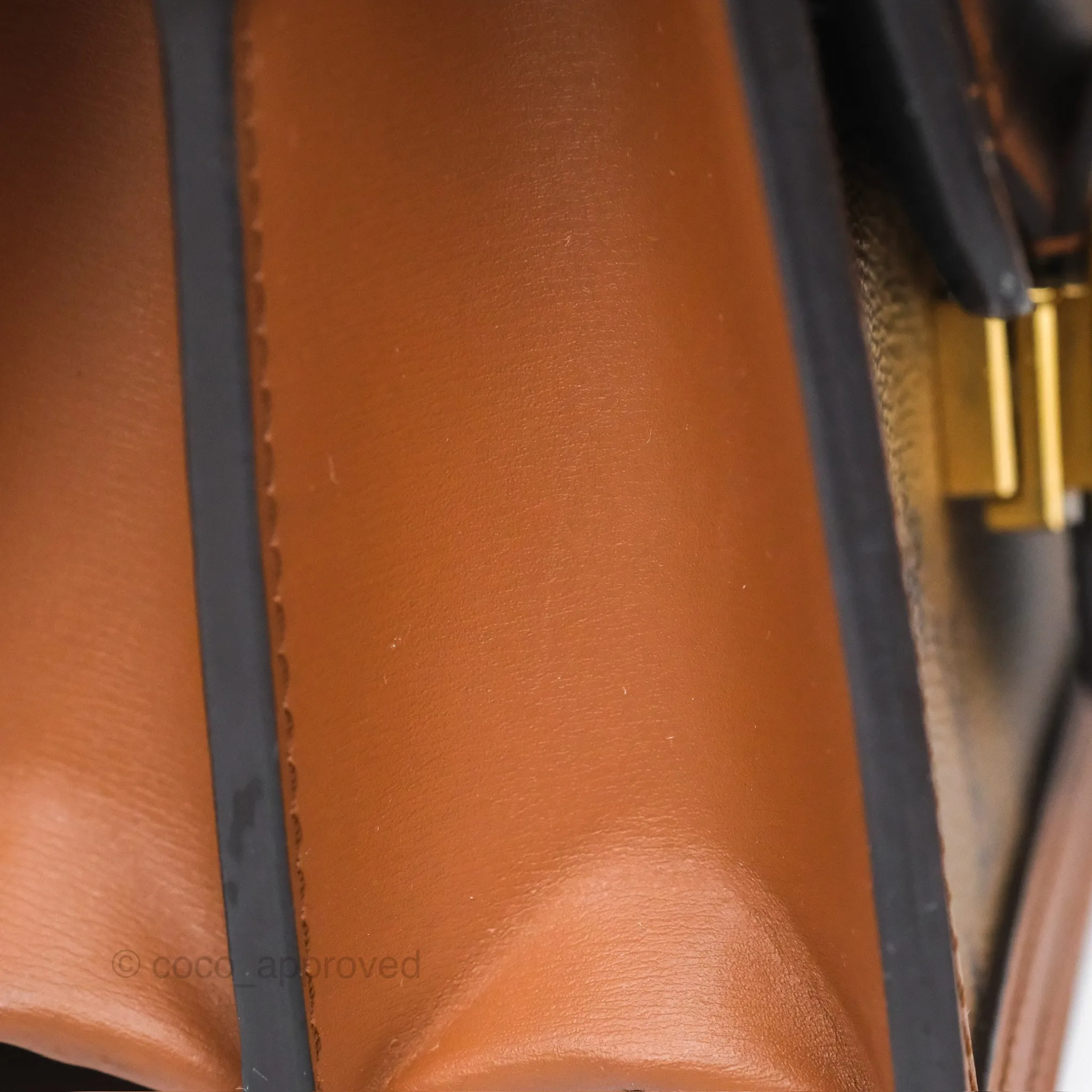 Louis Vuitton Mini Dauphine Monogram Tan Calfskin