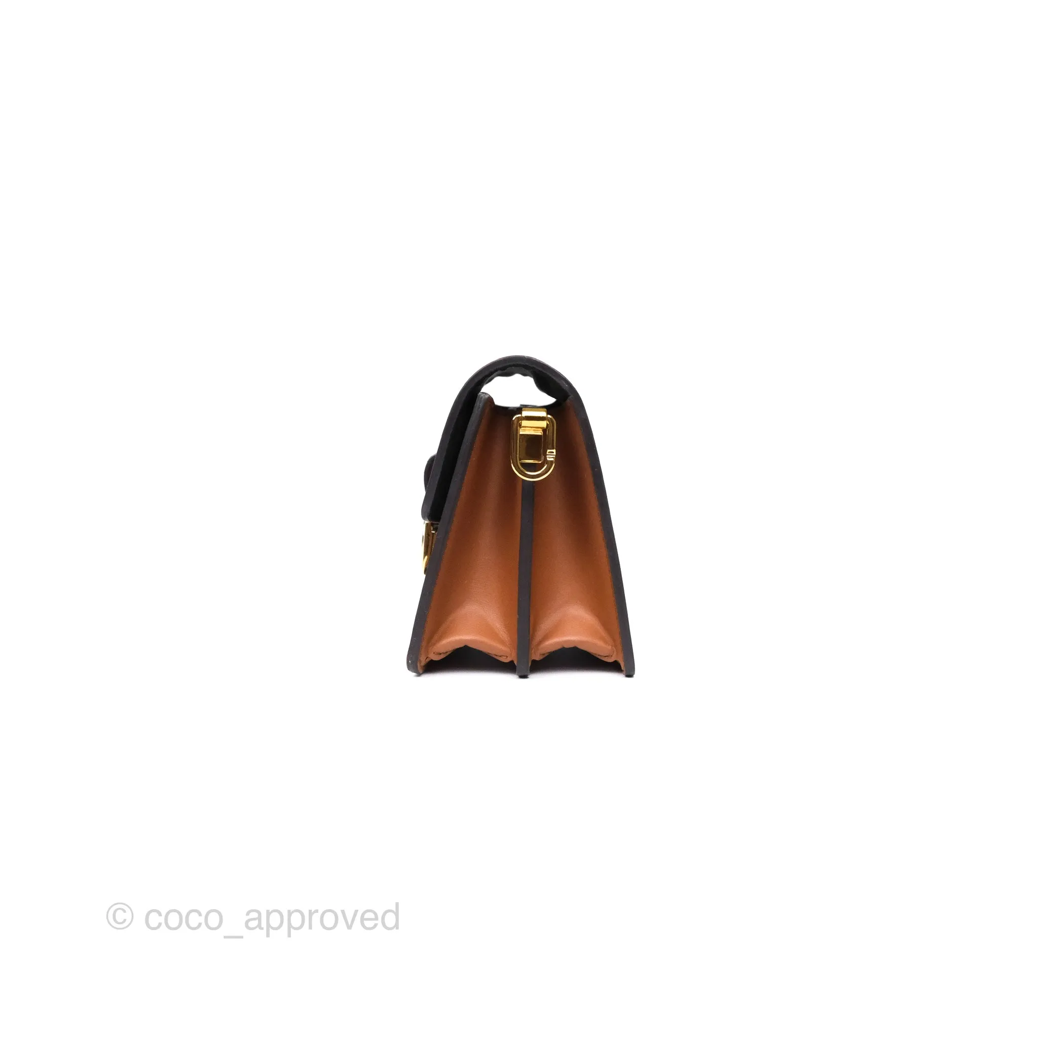 Louis Vuitton Mini Dauphine Monogram Tan Calfskin