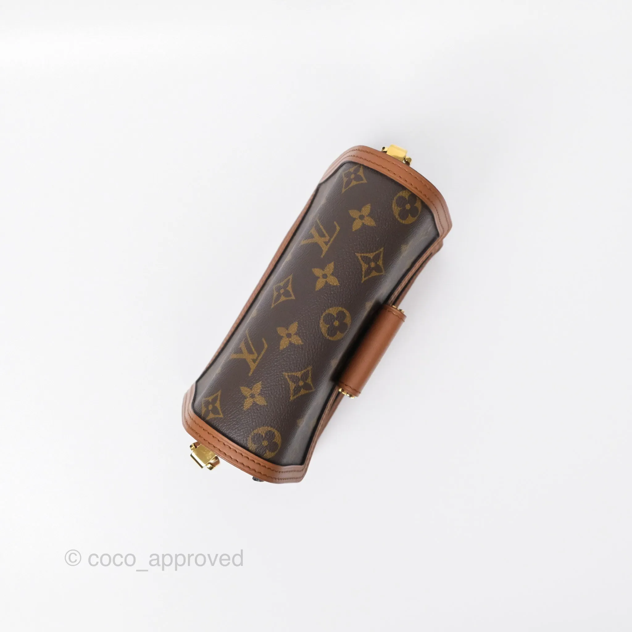 Louis Vuitton Mini Dauphine Monogram Tan Calfskin