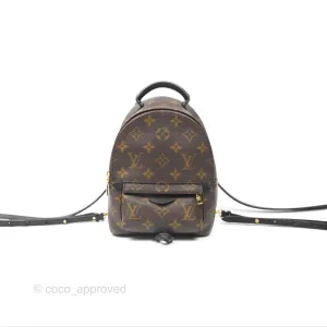 Louis Vuitton Mini Palm Springs Backpack Monogram