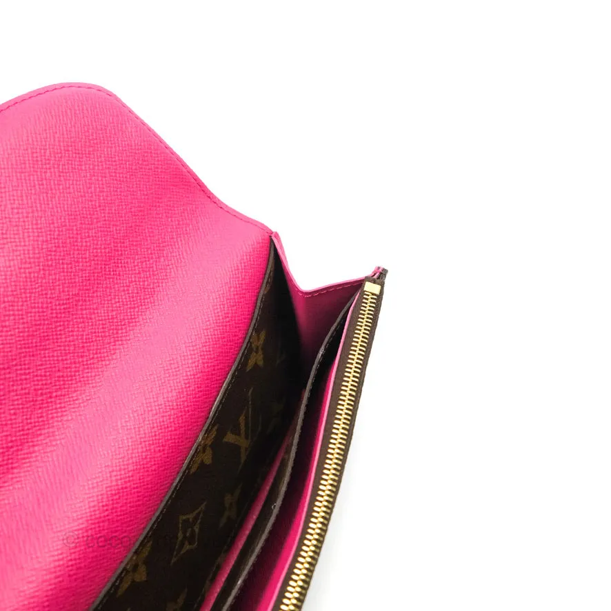 Louis Vuitton Monogram Bloom Flower Emilie Wallet