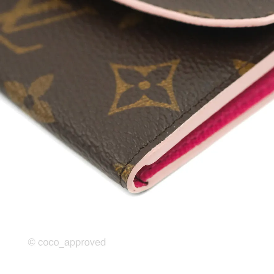 Louis Vuitton Monogram Bloom Flower Emilie Wallet