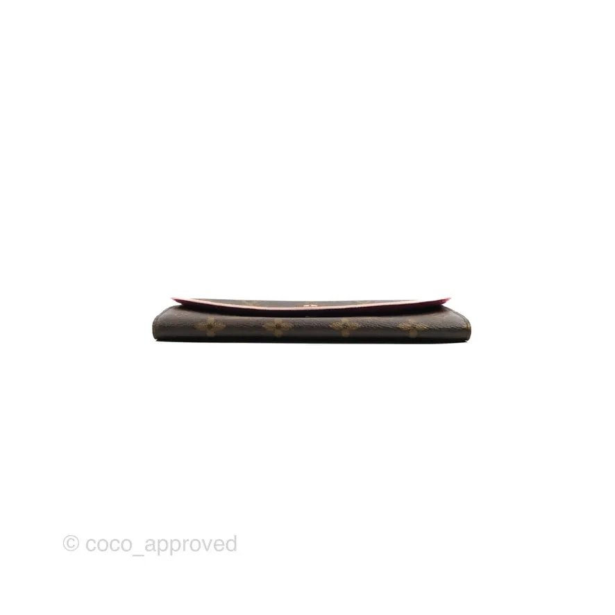 Louis Vuitton Monogram Bloom Flower Emilie Wallet
