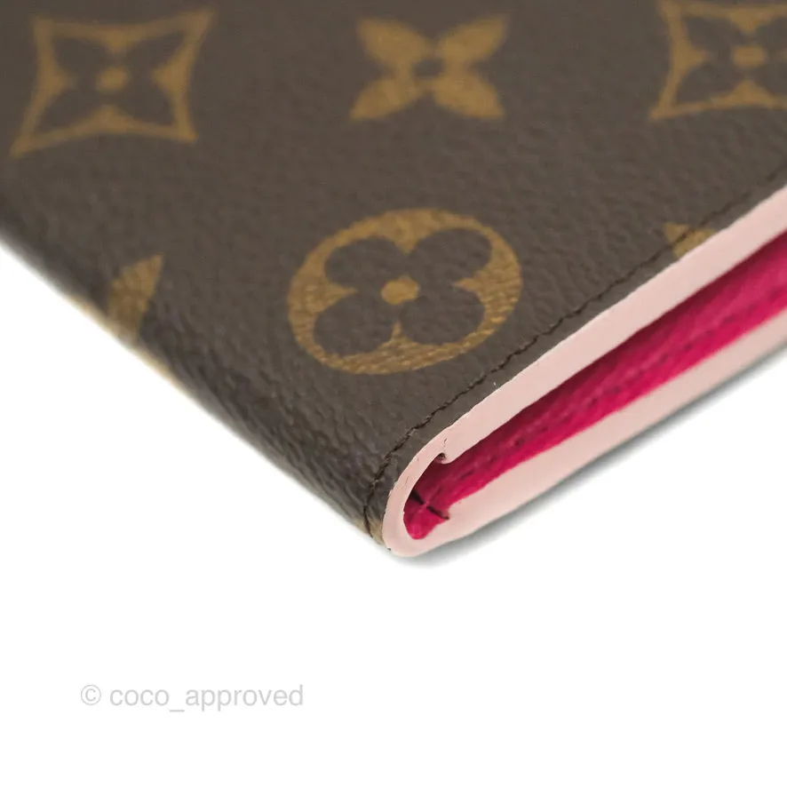 Louis Vuitton Monogram Bloom Flower Emilie Wallet