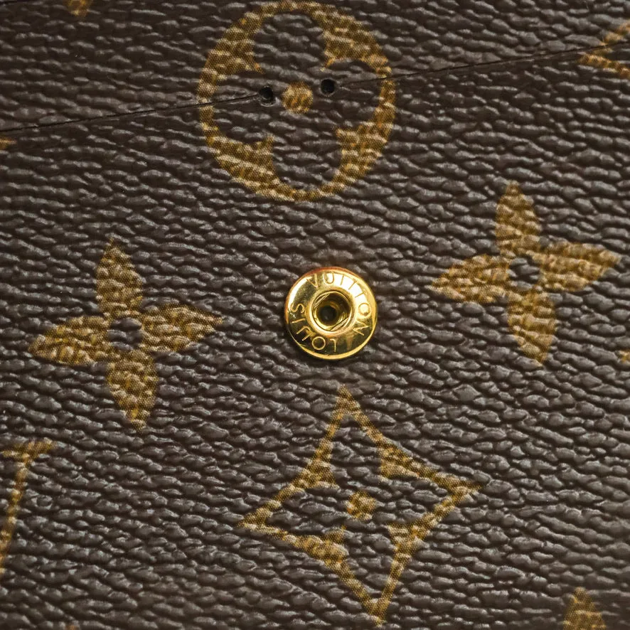 Louis Vuitton Monogram Bloom Flower Emilie Wallet