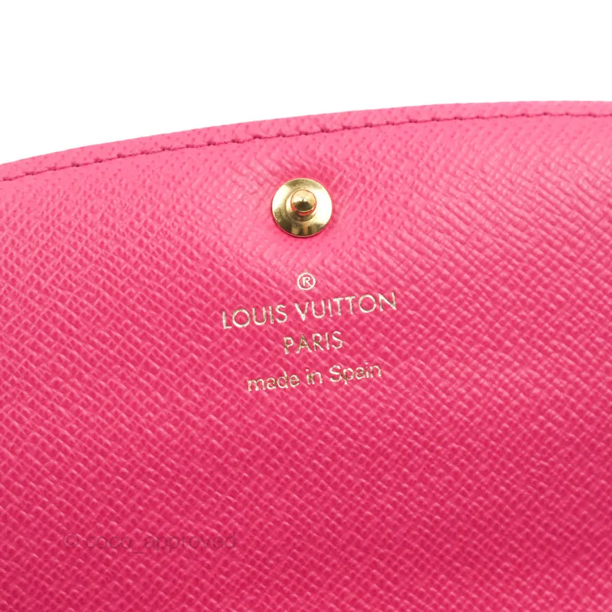 Louis Vuitton Monogram Bloom Flower Emilie Wallet