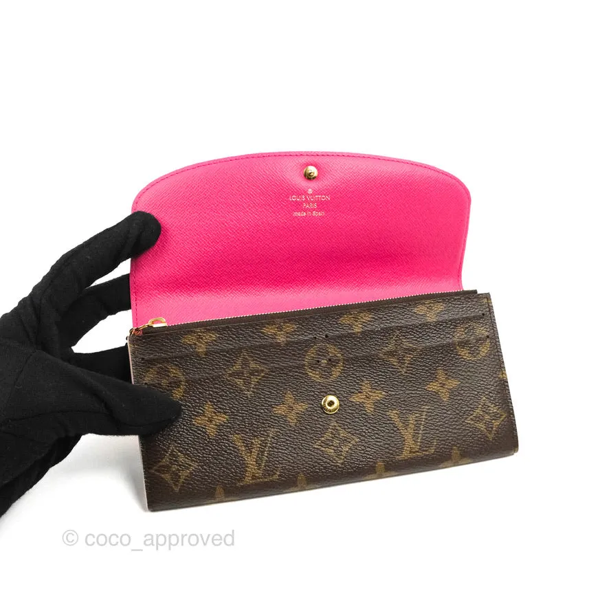 Louis Vuitton Monogram Bloom Flower Emilie Wallet