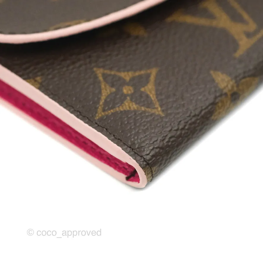Louis Vuitton Monogram Bloom Flower Emilie Wallet