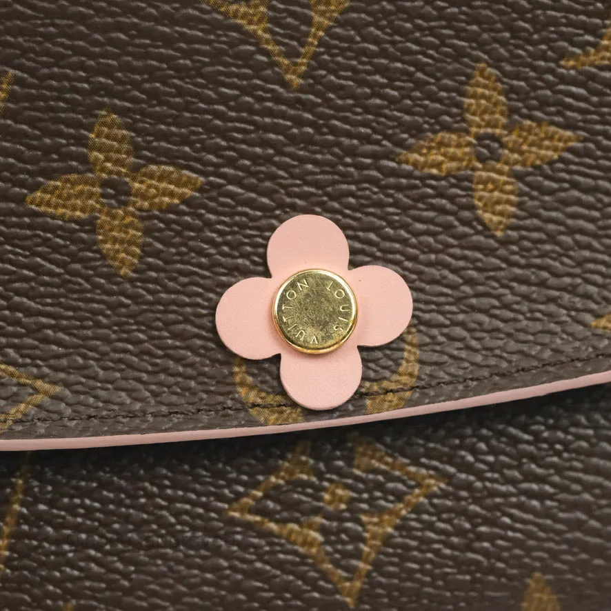 Louis Vuitton Monogram Bloom Flower Emilie Wallet