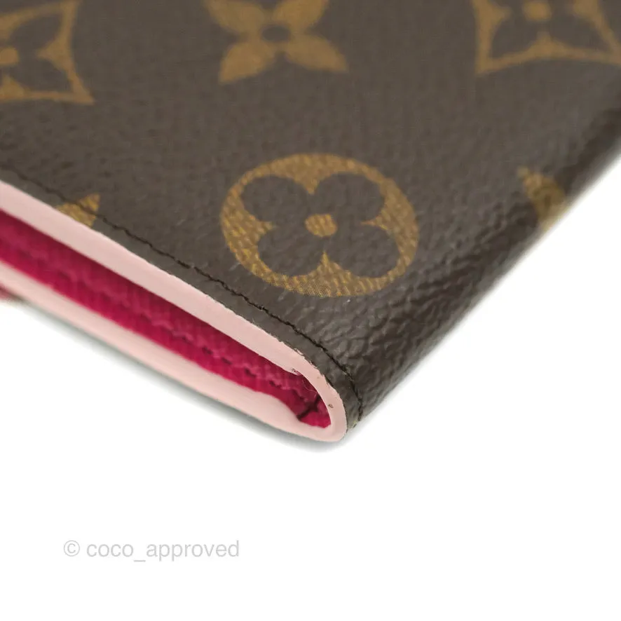 Louis Vuitton Monogram Bloom Flower Emilie Wallet