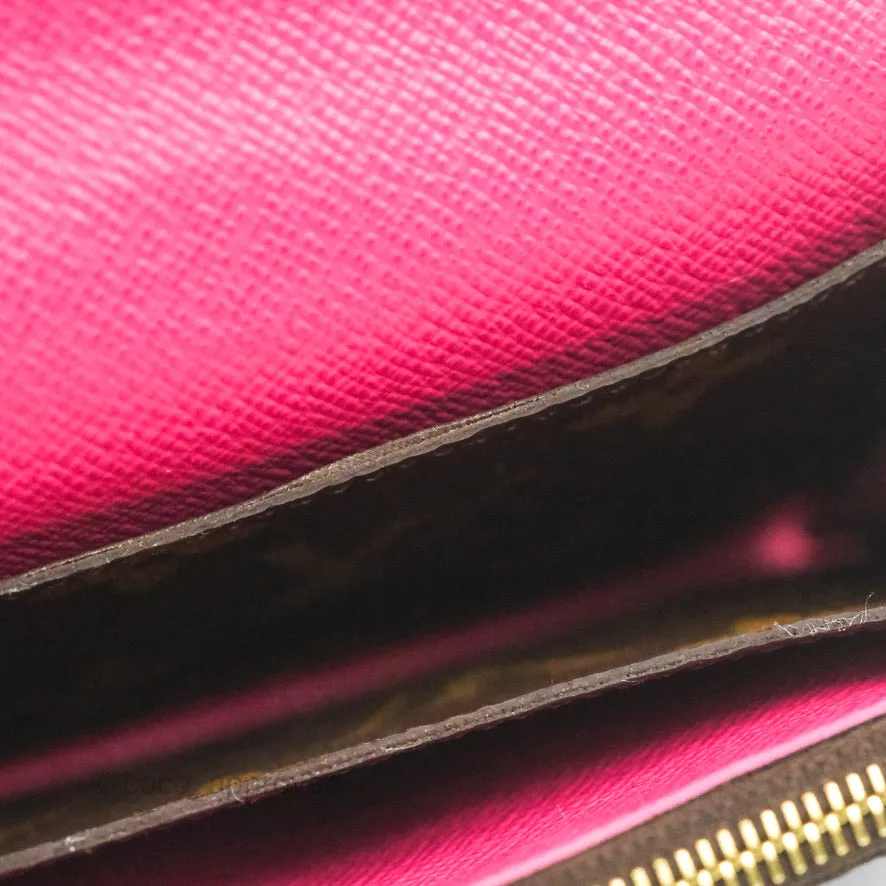 Louis Vuitton Monogram Bloom Flower Emilie Wallet