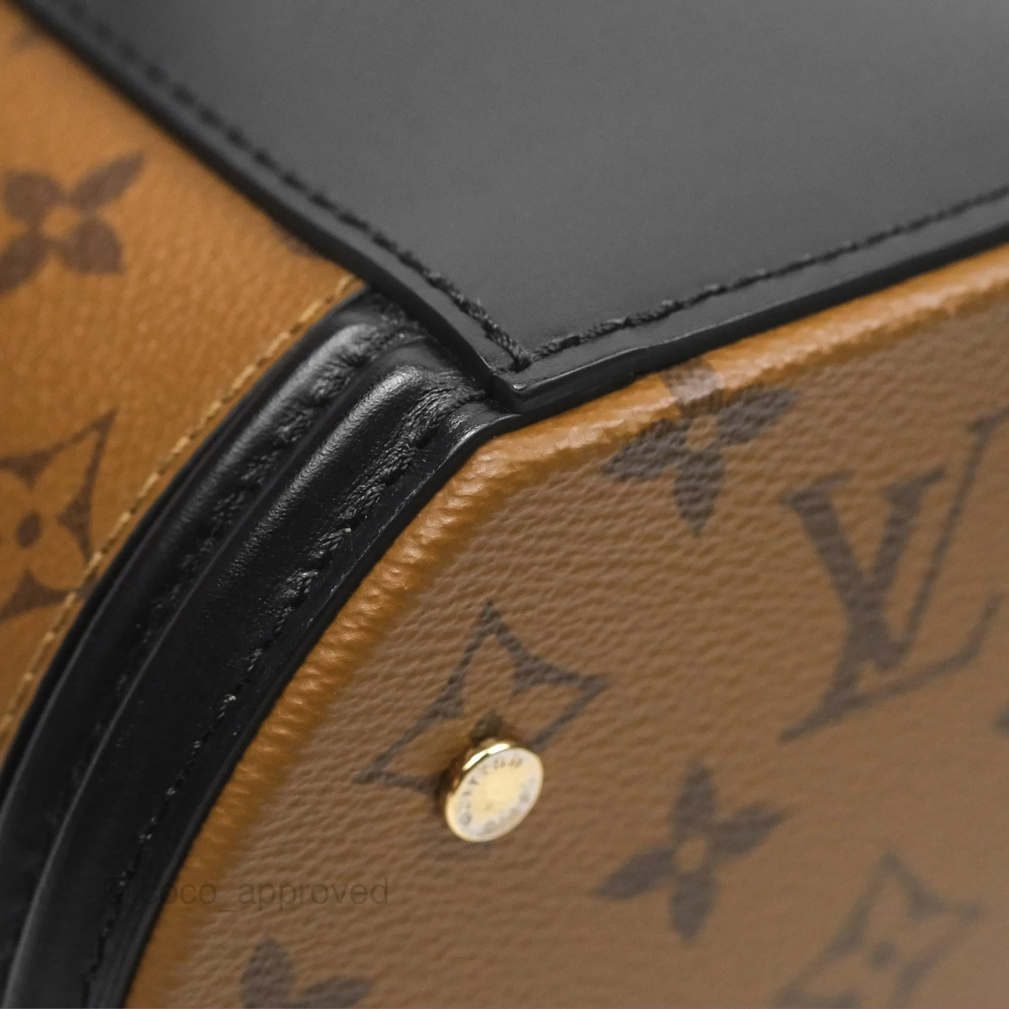 Louis Vuitton Monogram Canvas Reverse Cannes Bag