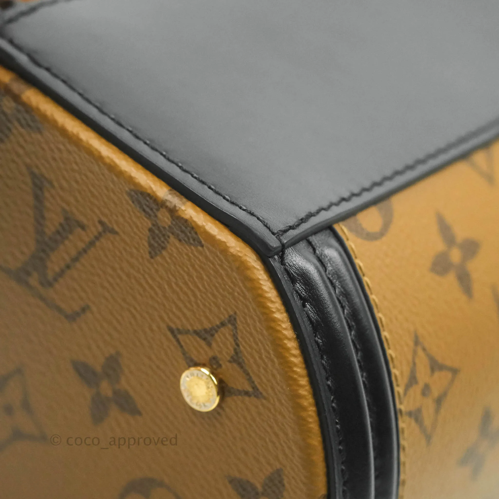 Louis Vuitton Monogram Canvas Reverse Cannes Bag