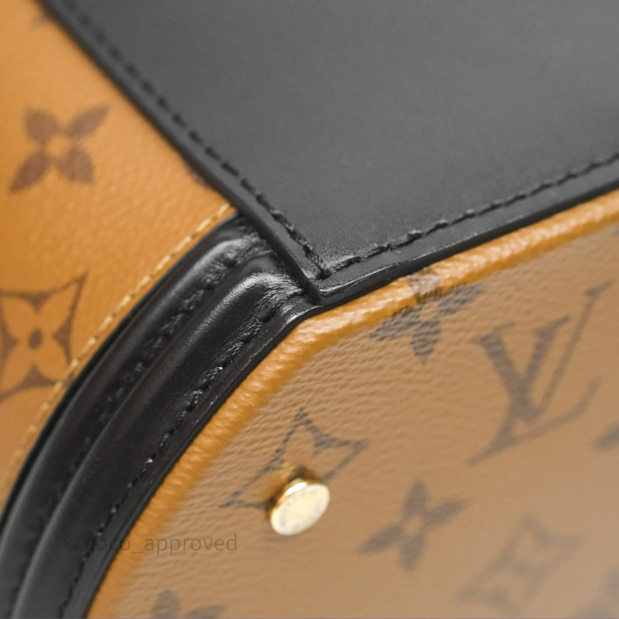 Louis Vuitton Monogram Canvas Reverse Cannes Bag