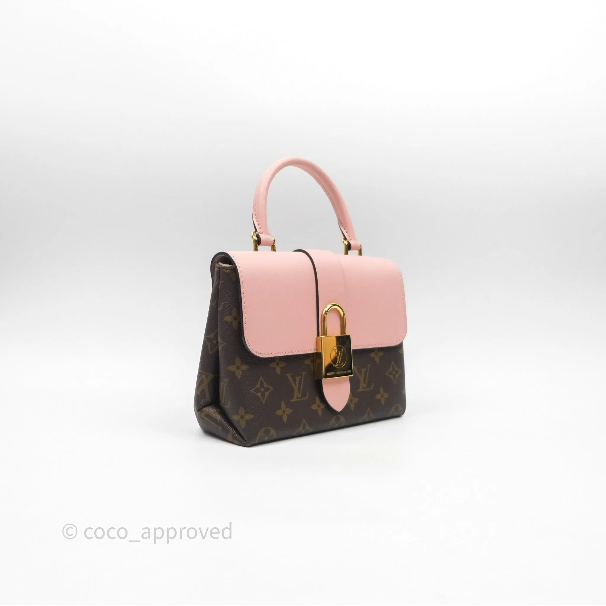 Louis Vuitton Monogram Locky BB Rose Poudre