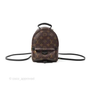 Louis Vuitton Monogram Mini Palm Springs Backpack