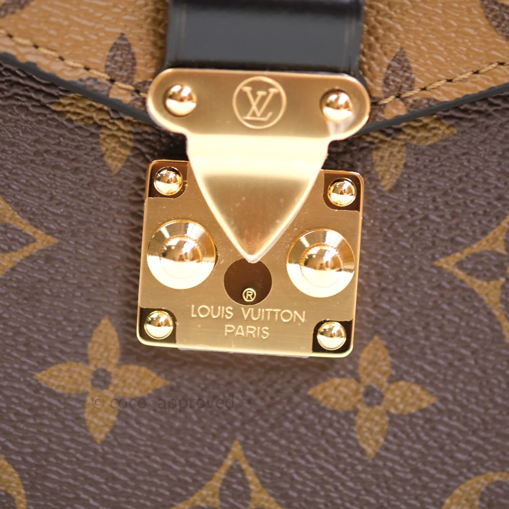 Louis Vuitton Monogram Reverse Pochette Metis