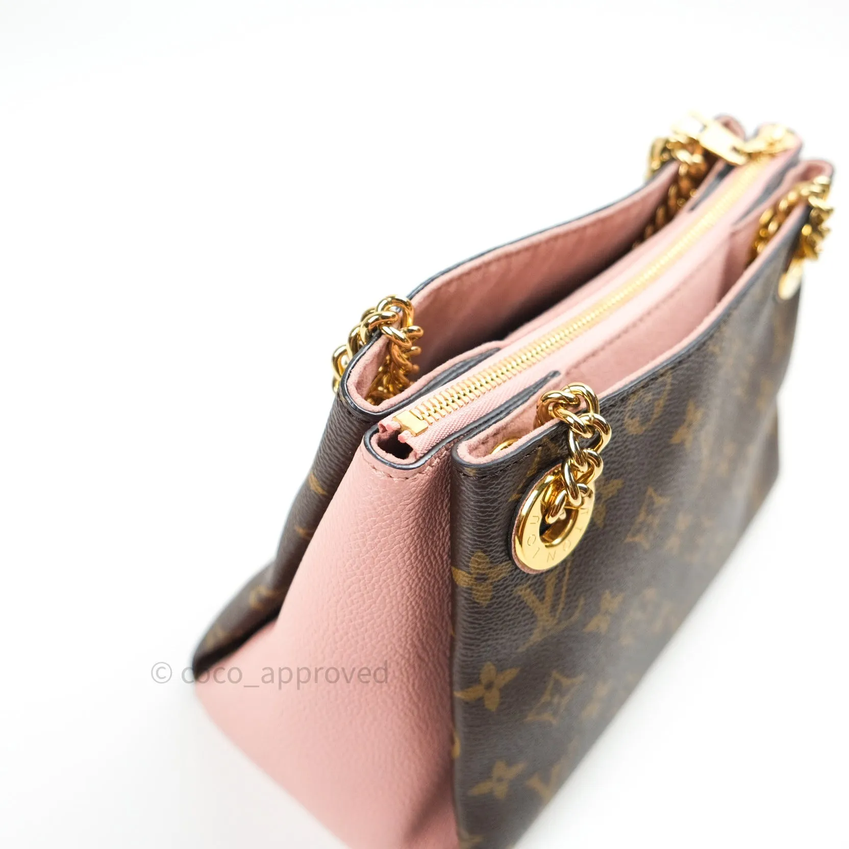 Louis Vuitton Monogram Surene BB Rose Poudre