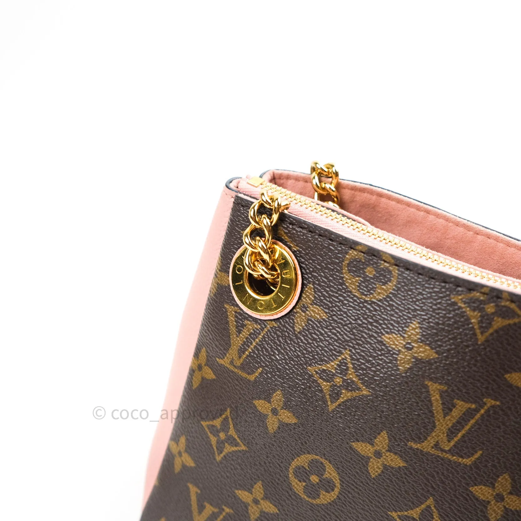 Louis Vuitton Monogram Surene BB Rose Poudre