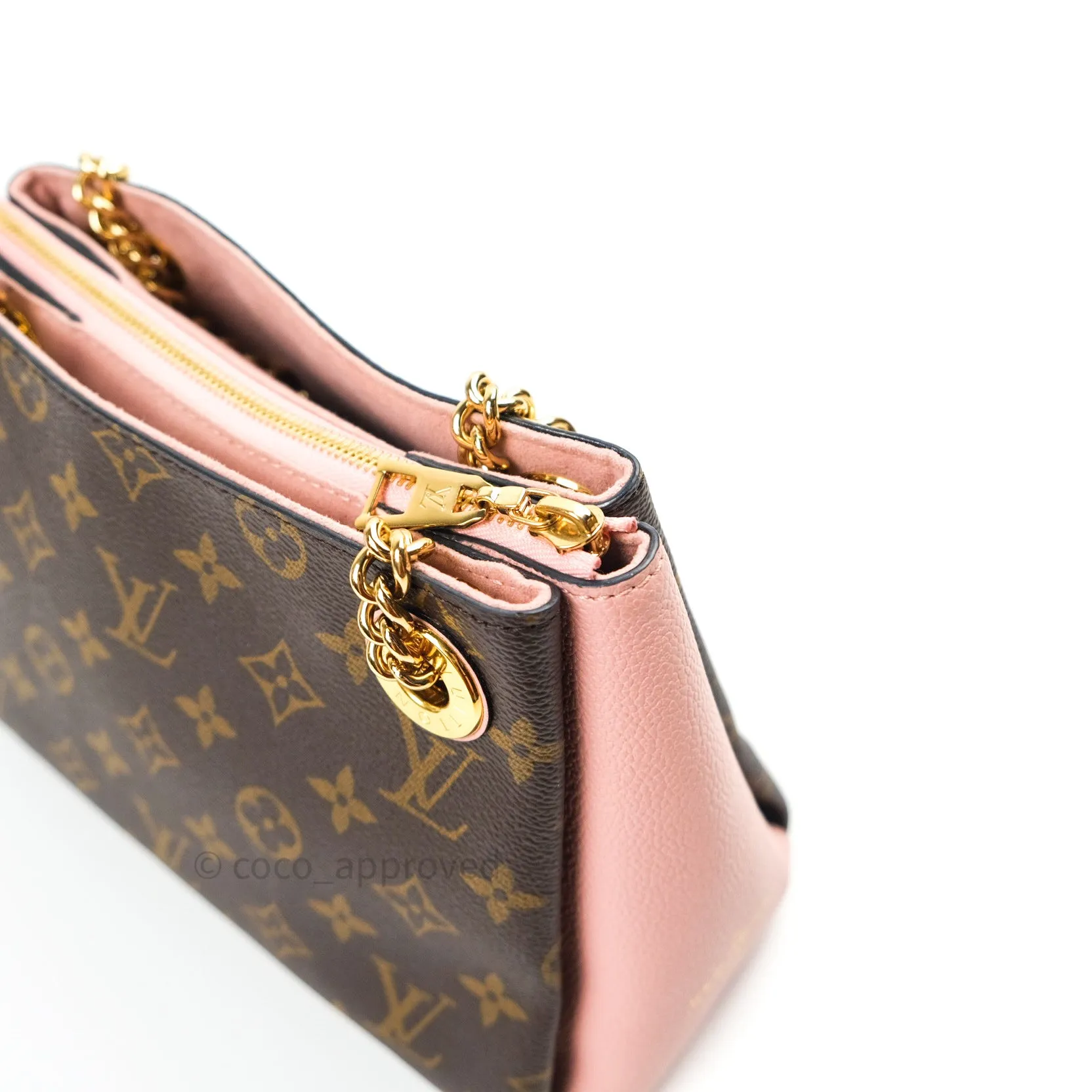 Louis Vuitton Monogram Surene BB Rose Poudre