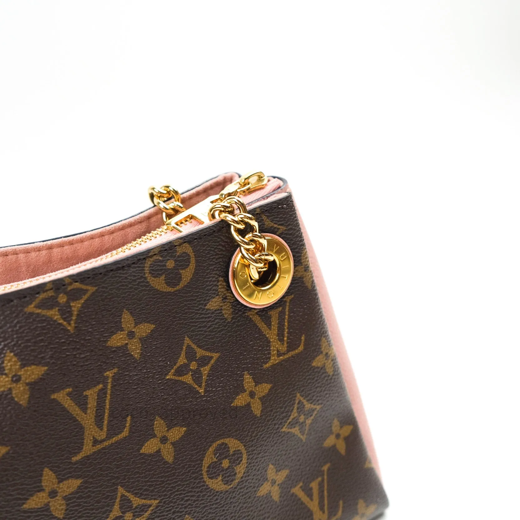 Louis Vuitton Monogram Surene BB Rose Poudre