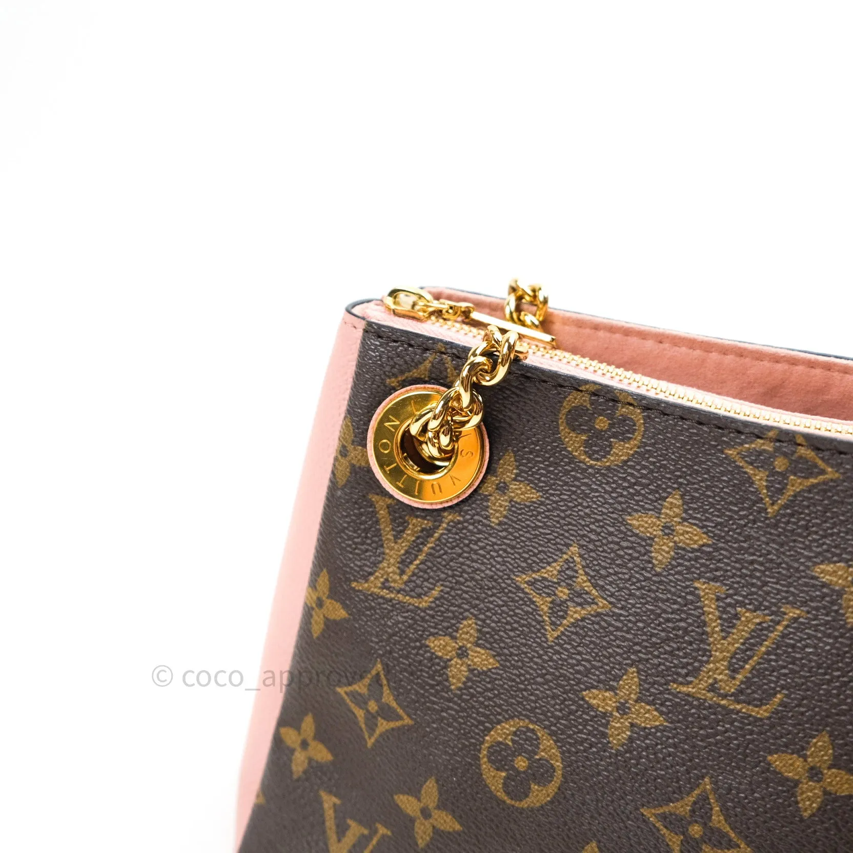 Louis Vuitton Monogram Surene BB Rose Poudre